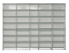 Weiße USM Haller-Regalwand Schweiz,