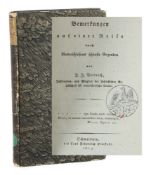 Dittrich, J(ohann) J. Bemerkungen auf