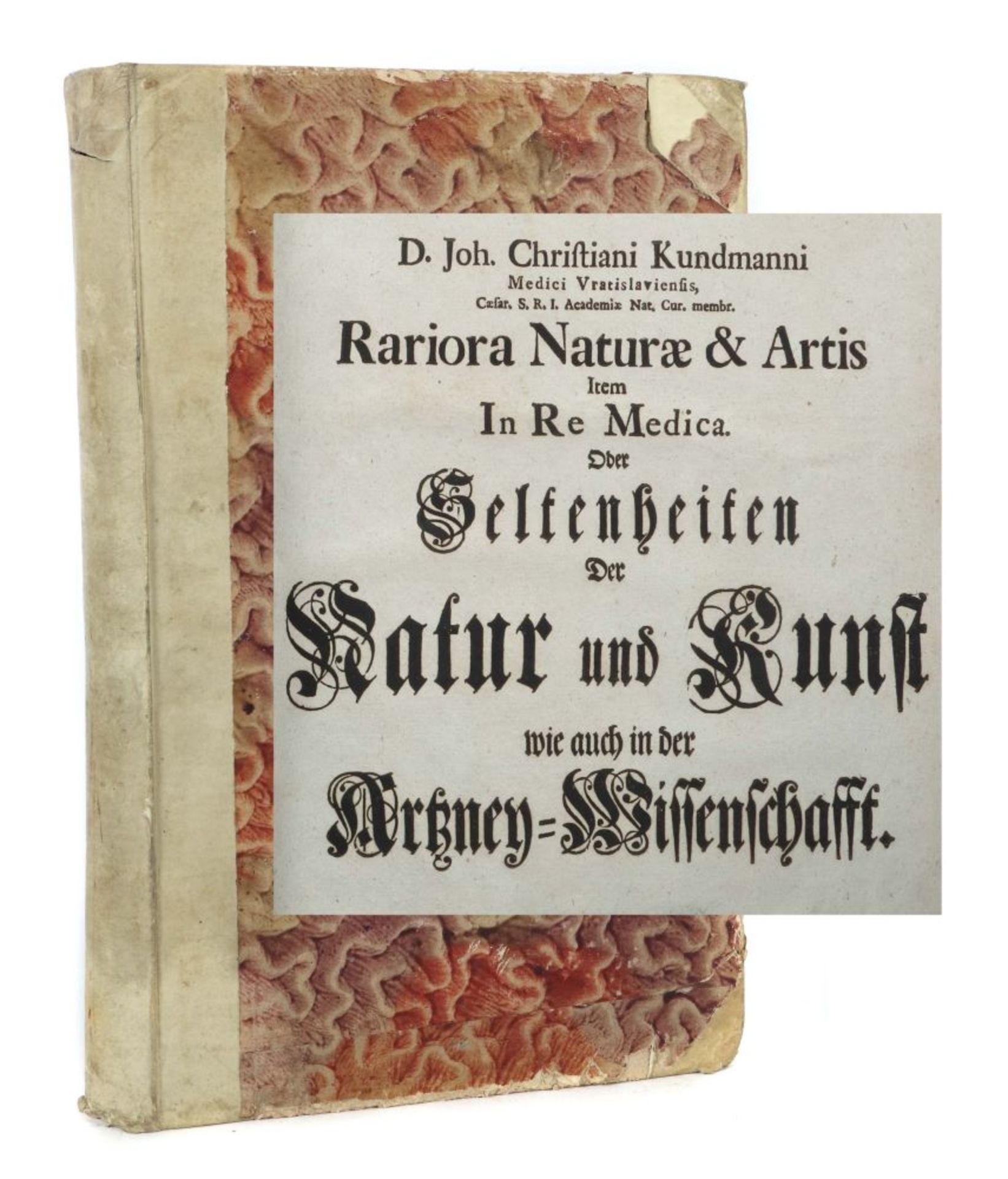 Kundmann, Johann Christian Rariora