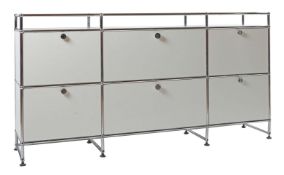 Weißes USM Haller-Sideboard Schweiz,
