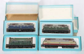 4 E-Loks Märklin Spur H0, 3011