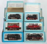 6 Lokomotiven Märklin, Spur HO: