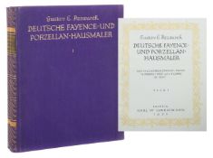 Pazaurek, Gustav E. Deutsche Fayence-