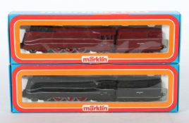 2 Stromlinien-Loks Märklin, Spur H0,