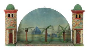 Legionärsarbeit um 1900, 1 x halbrunde