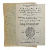 Schwenckfeld, Caspar Stirpium &