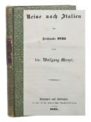 Menzel, Wolfgang Reise nach Italien im