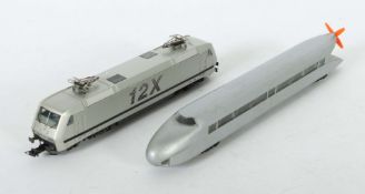 Schienenzeppelin und E-Lok Märklin,