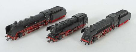 3 Dampfloks m. 2 Tender Märklin, Spur