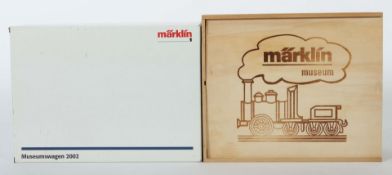 2 x Museumswagen Märklin, Spur 1,