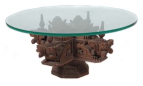 Alter Chakki Tisch Indien/Rajasthan,
