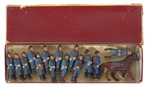 13 preussische Soldaten frühe, massive