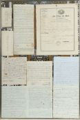 Reisepass & Briefe 19. Jh., Reisepass
