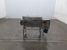 5 Cubic Foot Carbon Steel Ribbon Blender with Drive Motor