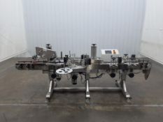Pack Leader PL-622D 30 M/min Automatic Front/Back and Top Product Labeler