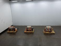 AMF Model K Stainless Steel Volumetric Dough Divider Heads (3)