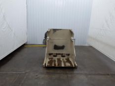 Steel Hydraulic Floor Level Bin Dumper