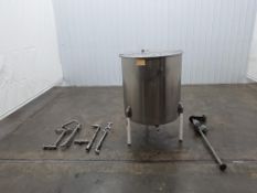 300 Gallon Stainless Steel Holding Tank