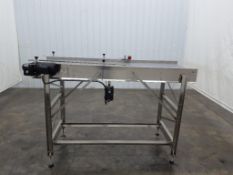 Best Industrial Group 96 Inch Long x 32 inch Wide Stainless Steel Conveyor