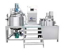 Guanyu Machinery 500 L Cosmetics Vacuum Homogenizer, Emulsifier & Mixer for Cosmetics, Cream, Lotion