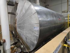 7000 Gallon Stainless Steel Horizontal Corn Syrup Tank