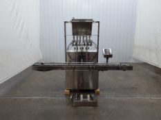Accutek AVF6 6-Head Inline Automatic Volumetric Piston Filler