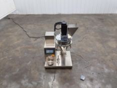 Semi Automatic Auger Powder Filler With Foot Pedal Operation