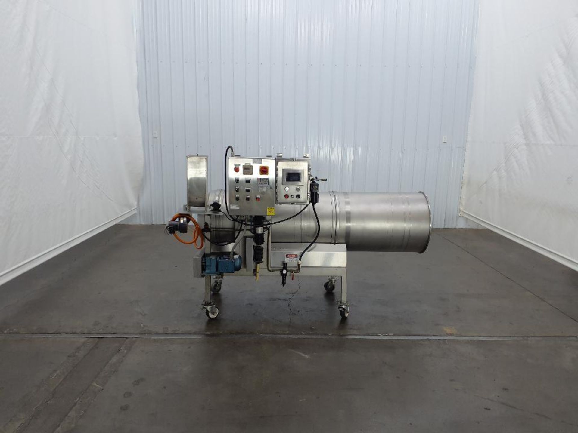 Cretors FT2000-X-W2-X 200 Pound Seasoning Drum W/ Dry Ingredient Injection - Image 2 of 28