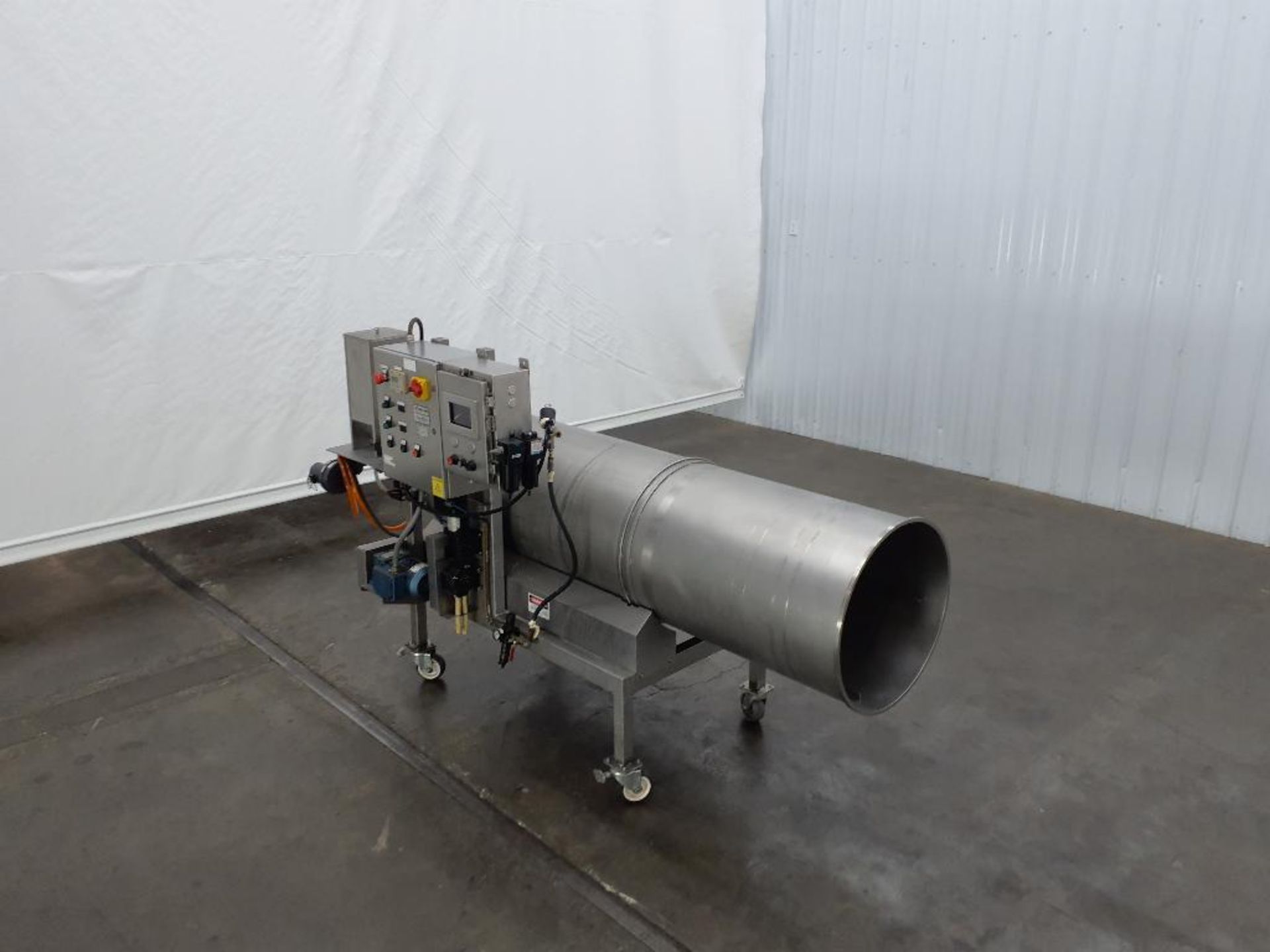 Cretors FT2000-X-W2-X 200 Pound Seasoning Drum W/ Dry Ingredient Injection - Image 3 of 28