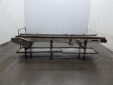 3 Belt Table Top Conveyor on Casters
