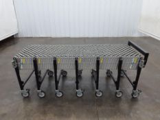FMH BestFlex 200-24-24 Accordian-Style Gravity Skate Wheel Conveyor