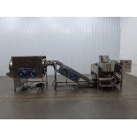Popcorn Popping and Seasoning Line with Conveyor and Transformer
