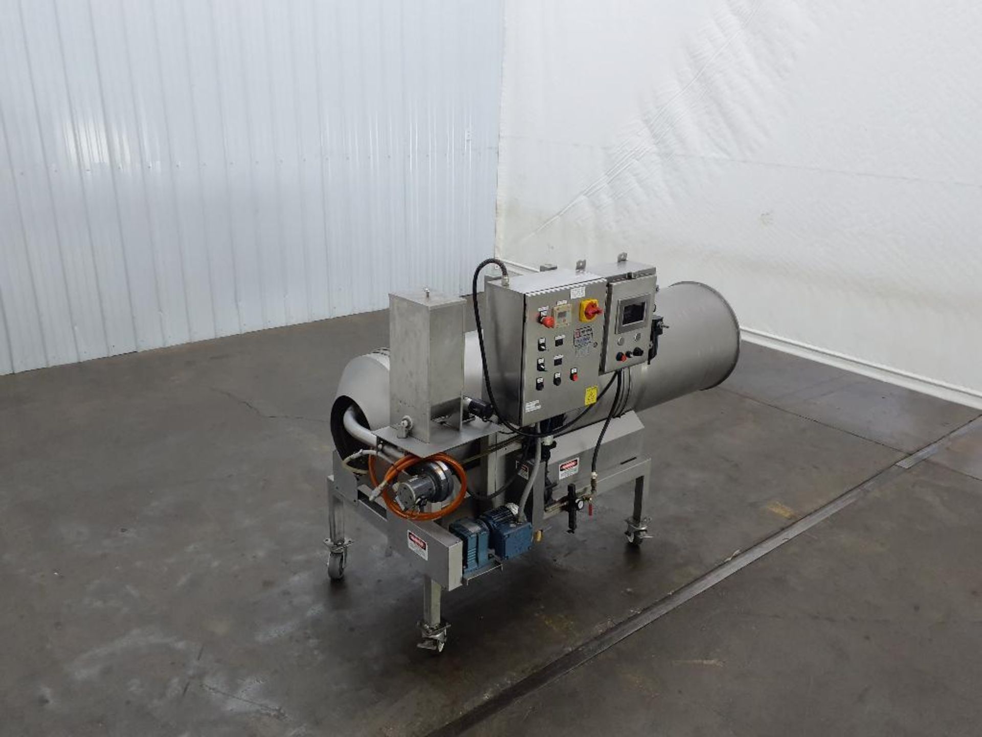 Cretors FT2000-X-W2-X 200 Pound Seasoning Drum W/ Dry Ingredient Injection