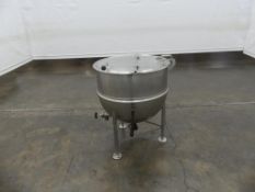 Groen 60 Gallon Stainless Steel Jacketed Steam Kettle