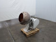 38" Diameter Copper Candy Coating Drums with Motor