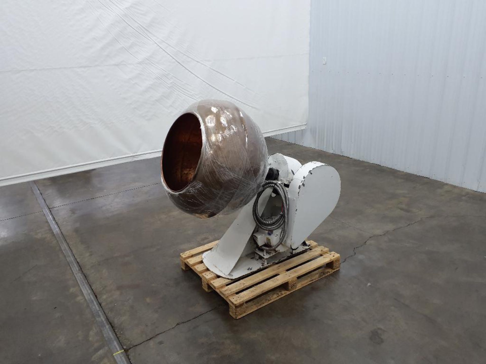 38" Diameter Copper Candy Coating Drums with Motor