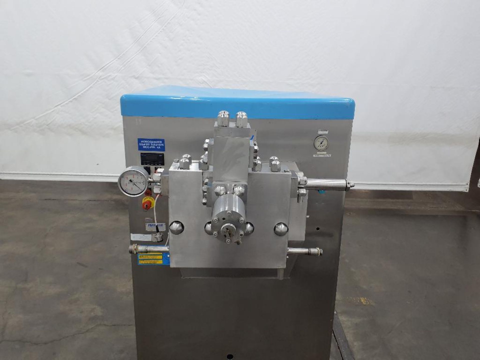 APV Rannie Blue-Top Stainless Steel Homogenizer - Image 6 of 24