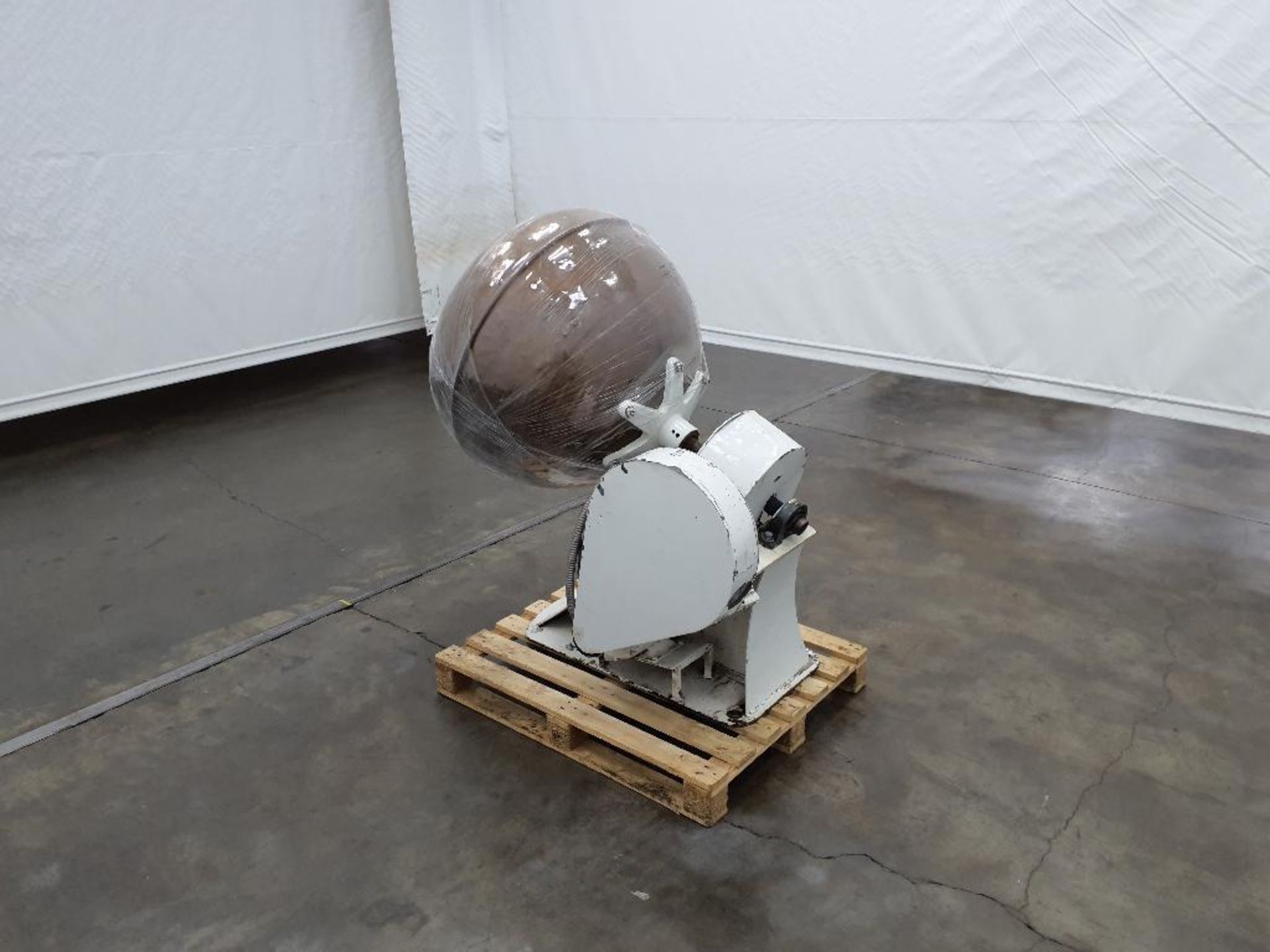 38" Diameter Copper Candy Coating Drums with Motor - Image 2 of 19