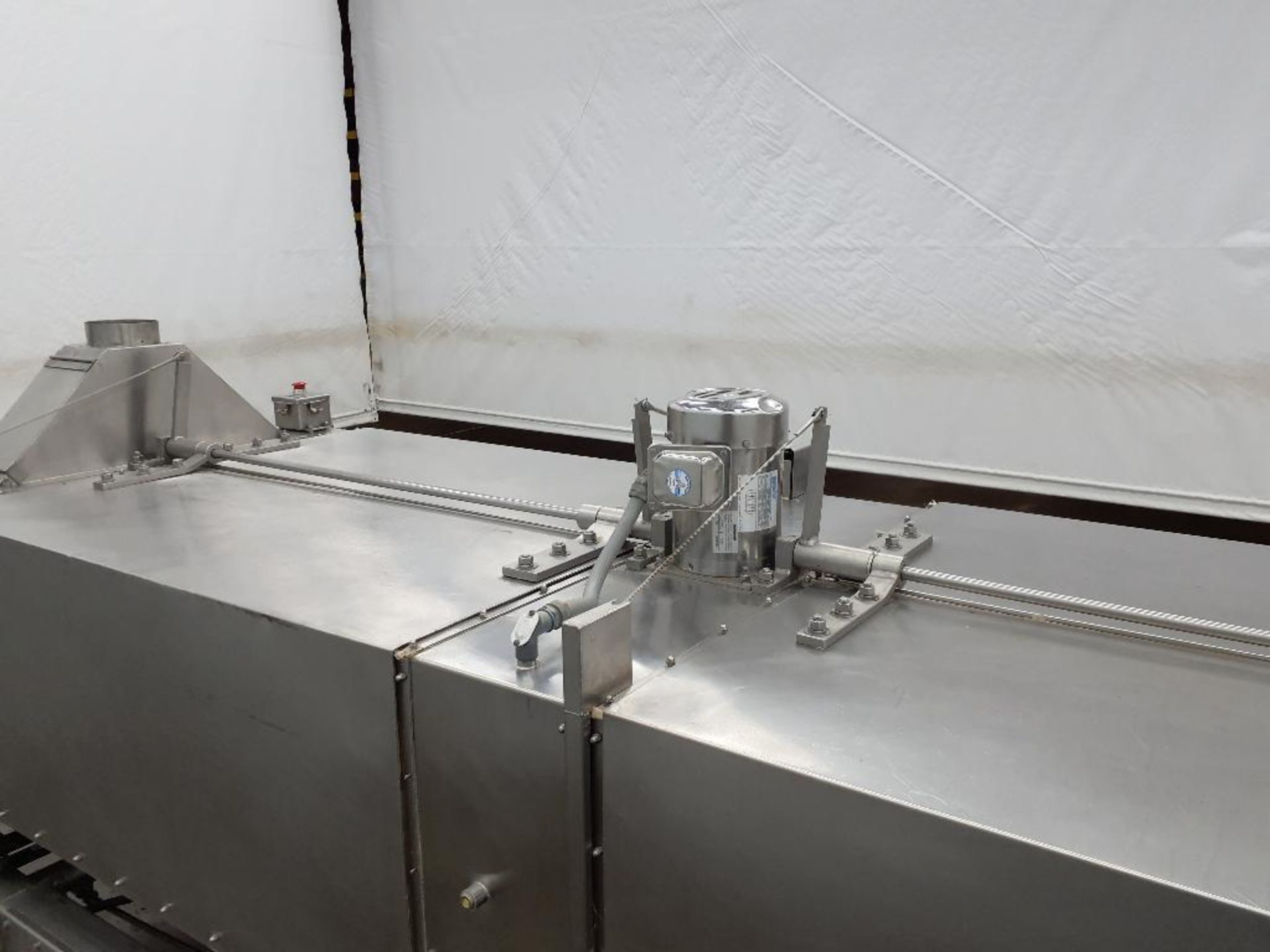 Air Products R3-3021-PLG Stainless Steel 22'L Nitrogen Freeze Tunnel with 24"W Belt - Image 22 of 35