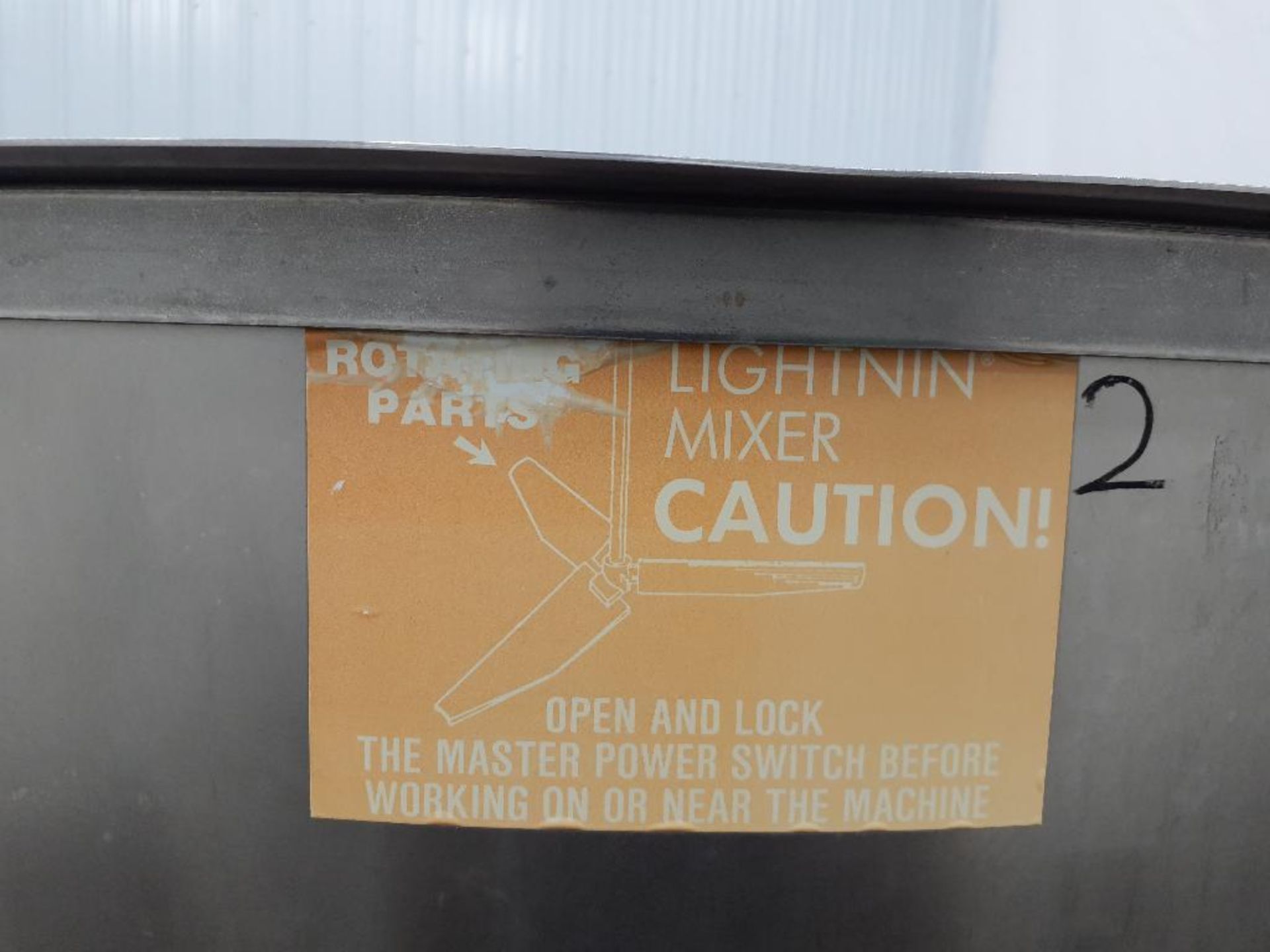300 Gallon Stainless Steel Holding Tank - Image 10 of 10