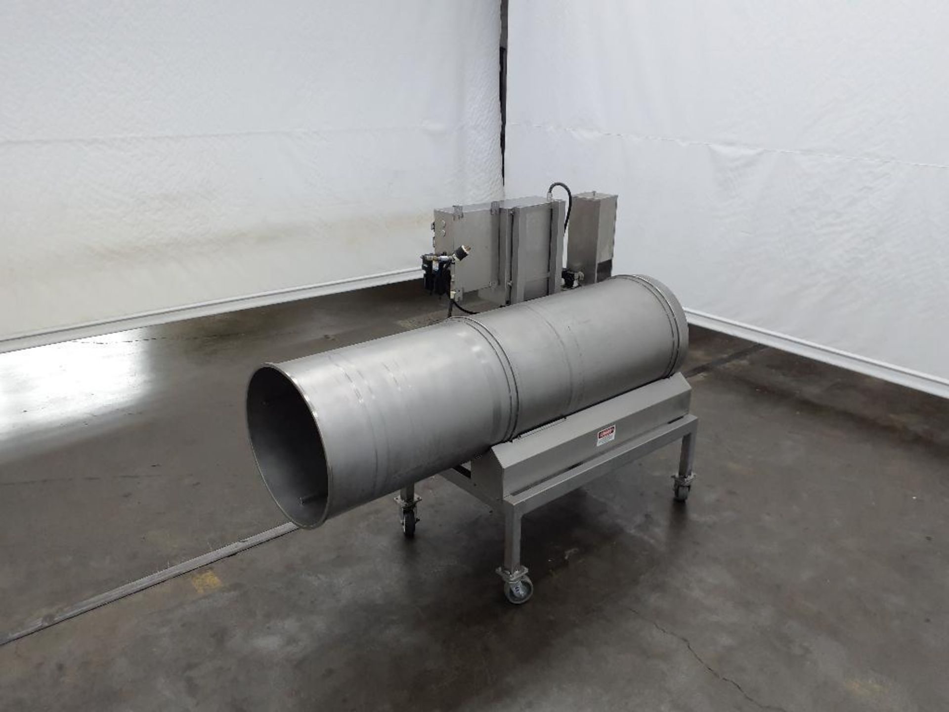 Cretors FT2000-X-W2-X 200 Pound Seasoning Drum W/ Dry Ingredient Injection - Image 4 of 28