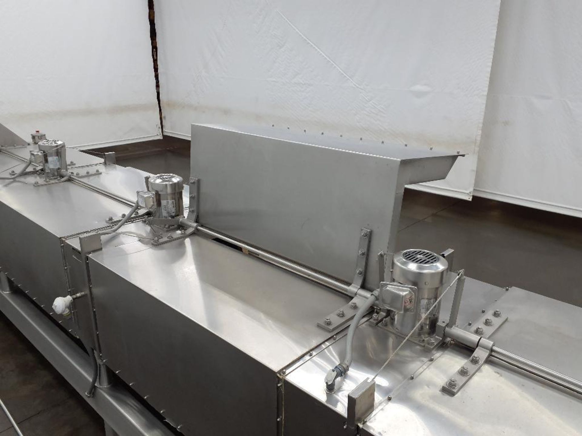 Air Products R3-3021-PLG Stainless Steel 22'L Nitrogen Freeze Tunnel with 24"W Belt - Image 16 of 35