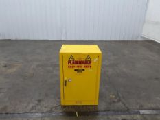 Justrite 12 Gallon Single Door Flammable Liquid Storage Cabinet