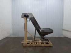 Shibuya Hoppmann EH08-08 SS AC Motor Blue Belt Cap Hopper and Elevator