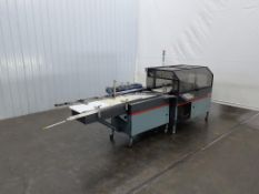 Shanklin Omni-SLRS Hot Knife Side Sealer W/ Timing Conveyor Infeed