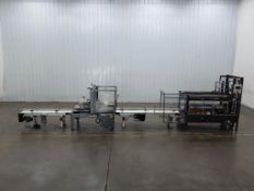 Signode PackPoint Hand Pack System with CF25 Case Erector and LD24 Top Taper