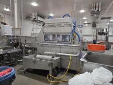 Fomaco Stainless Steel Meat Injector With Brine Tank For Bone In And Bone Out