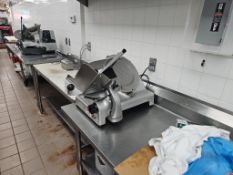 Berkel 808 Stainless Steel Semi-Automatic Slicer