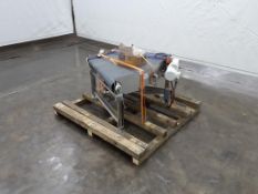 BMI C2 45° Blue Mat-Top Stainless Steel Conveyor With 1 HP Motor