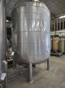 Ward Corp 1500 Gallon Jacketed Tank